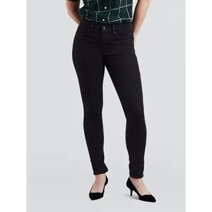NWT Womens Levi’s Levis Original Black Rinse  311 Shaping Skinny Jeans - 31 12S
